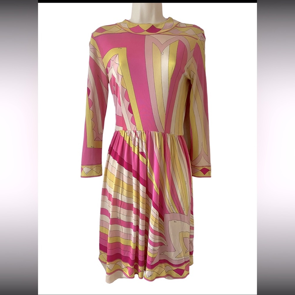 RARE FIND- FABULOUS EMILIO PUCCI DRESS SAKS FIFTH AVENUE 1960s
